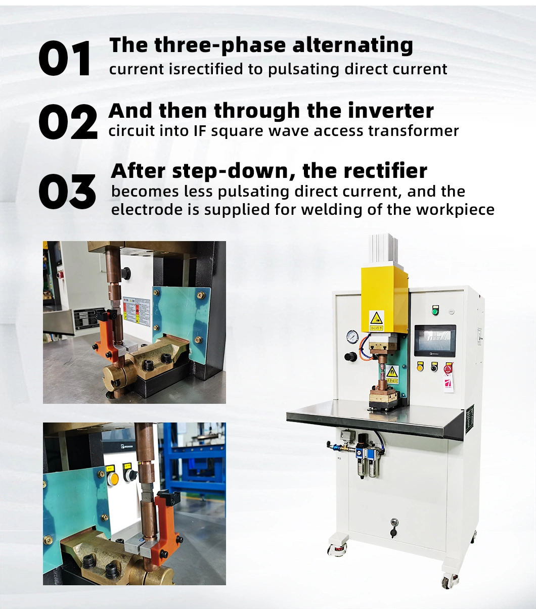 Medium Frequency DC Inverter Resistance Spot Welder for Metal Sheet