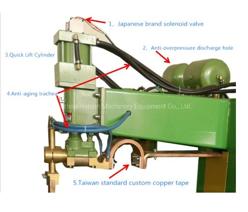 Multi - Head Multi - Function Pneumatic Spot Welder